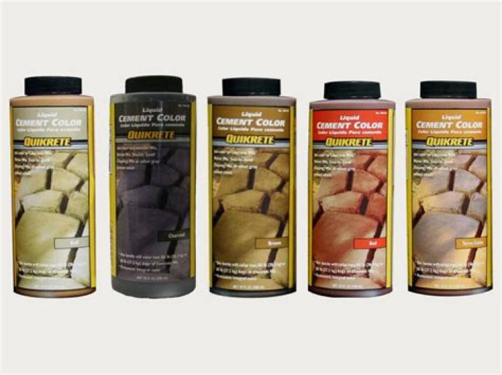 Can you add color to cement