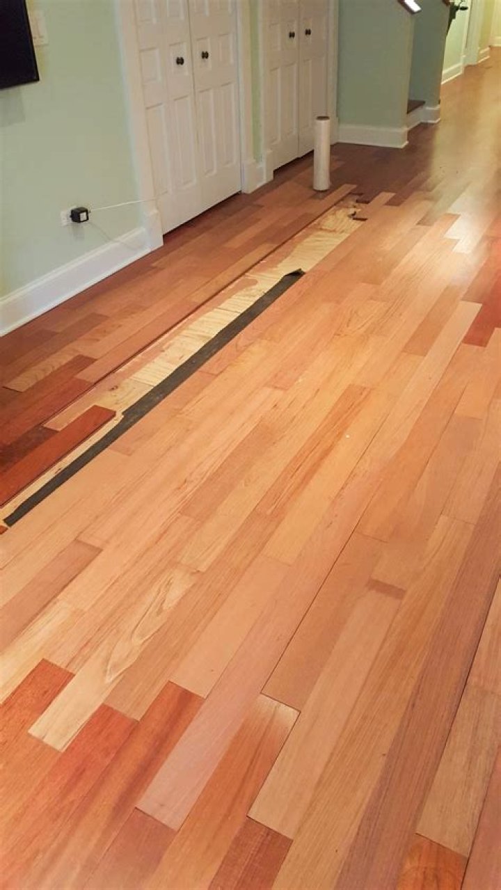 Can you spot refinish wood floors