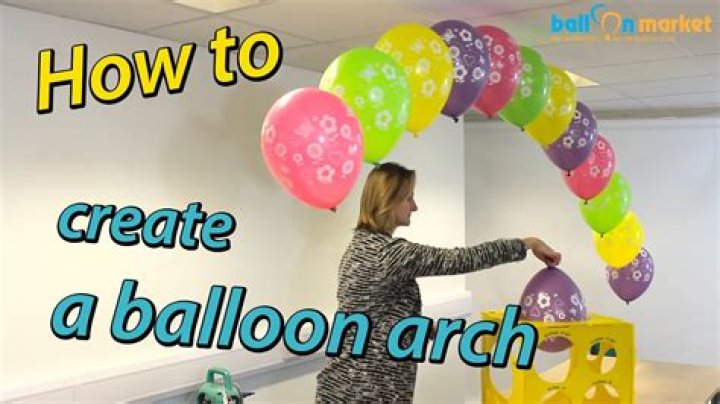 Do you have to use helium for a balloon arch?