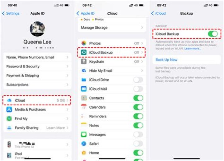 Does Apple music backup to iCloud?