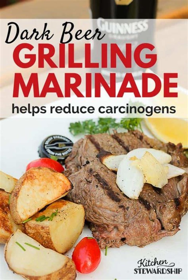 Does marinating meat reduce carcinogens