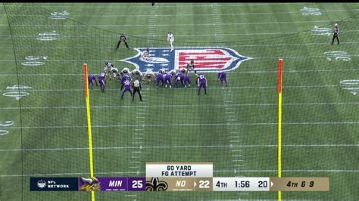 Has there ever been a 60 yard field goal?