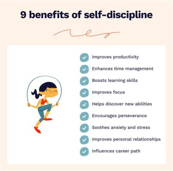 How can I improve my self-control and discipline?