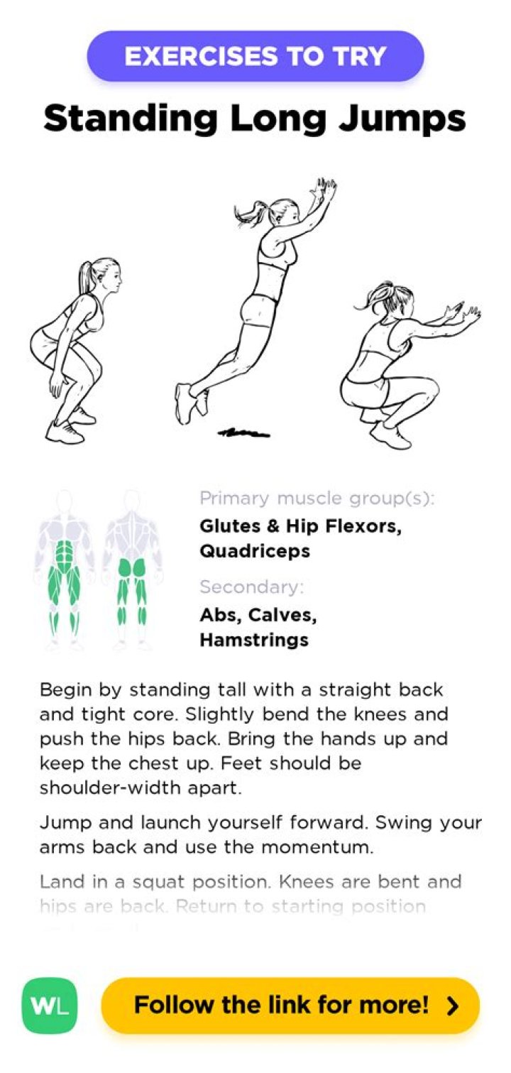 How can I improve my standing long jump?