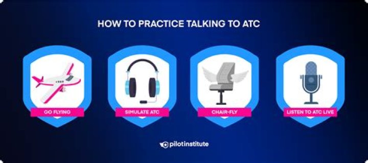 How can I practice talking to ATC