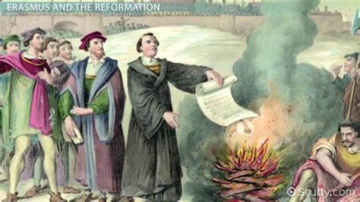 How did Erasmus influence Luther