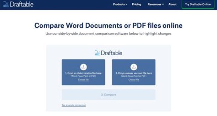 How do I compare PDF and PDF?