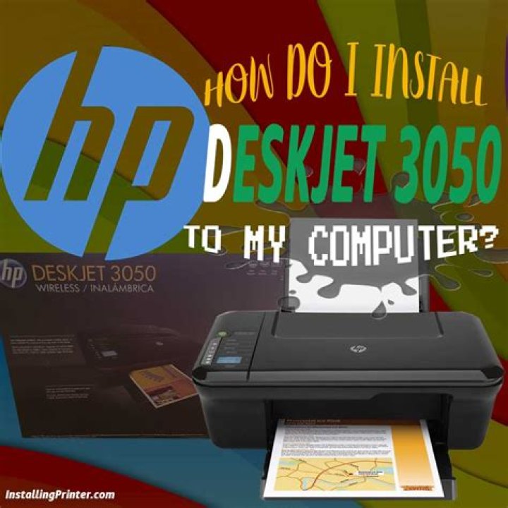 How do I get my HP Deskjet 3050 printer back online?