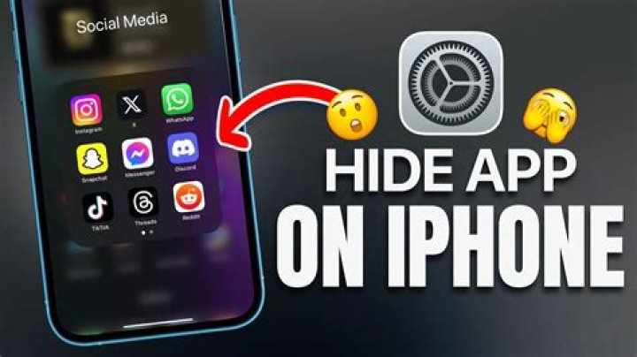 How do I hide apps on my home screen iOS 12?
