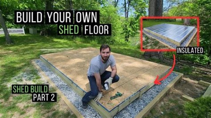 How do you build an insulated shed