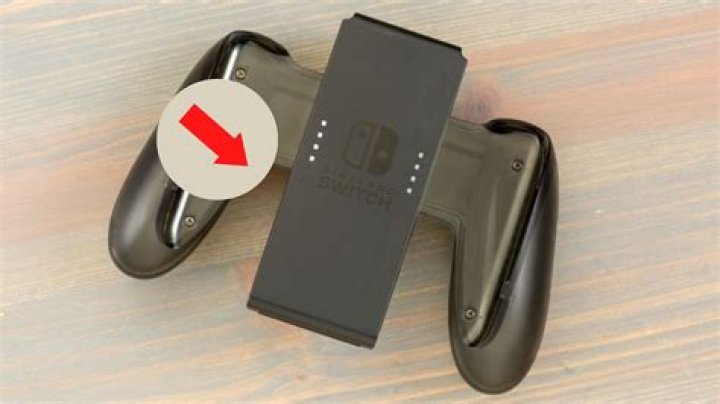 How do you charge a controller with a switch?