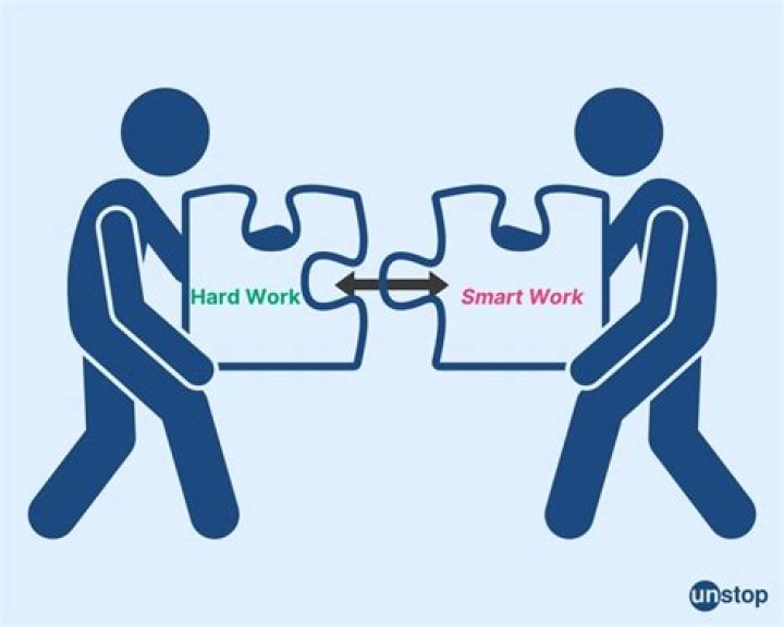 How do you do smart work rather than hard work?