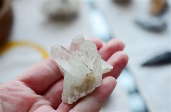 How do you find quartz crystals in your yard?