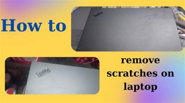 How do you get scratches out of enamel?