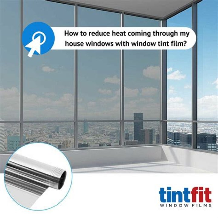 How do you keep heat from coming through glass