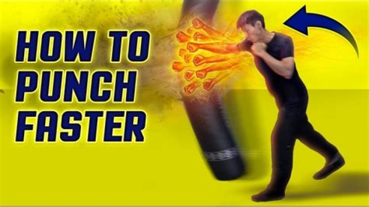 How do you punch faster?