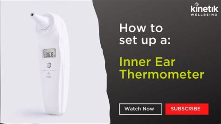 How do you work an ear thermometer
