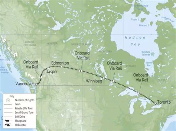 How is the drive from Toronto to Vancouver?