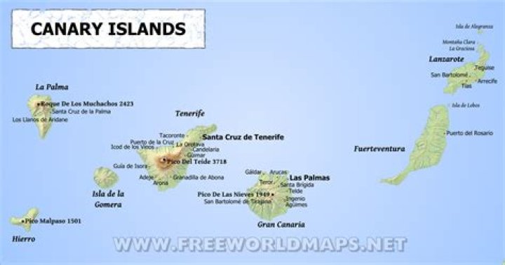 How many islands are in the Canaries