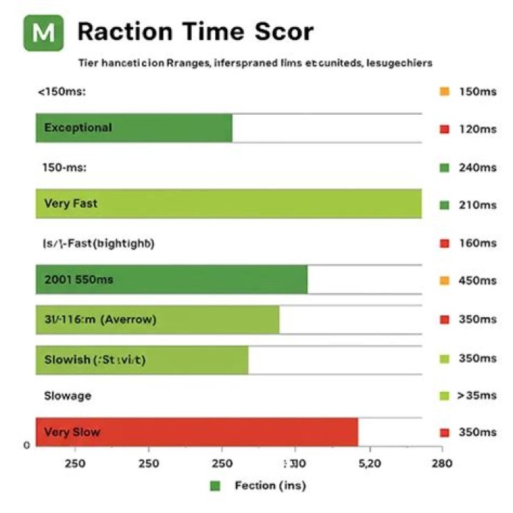 Is 200ms reaction time good?