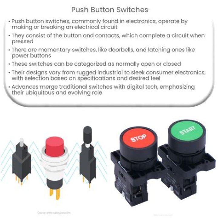Is a push button a mechanical switch?