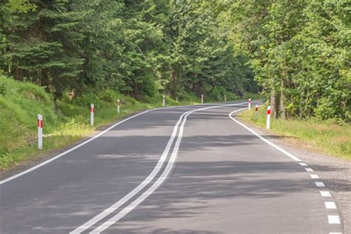 Is it illegal to cross a solid white line in Michigan