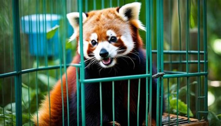 Is it illegal to have a red panda as a pet?