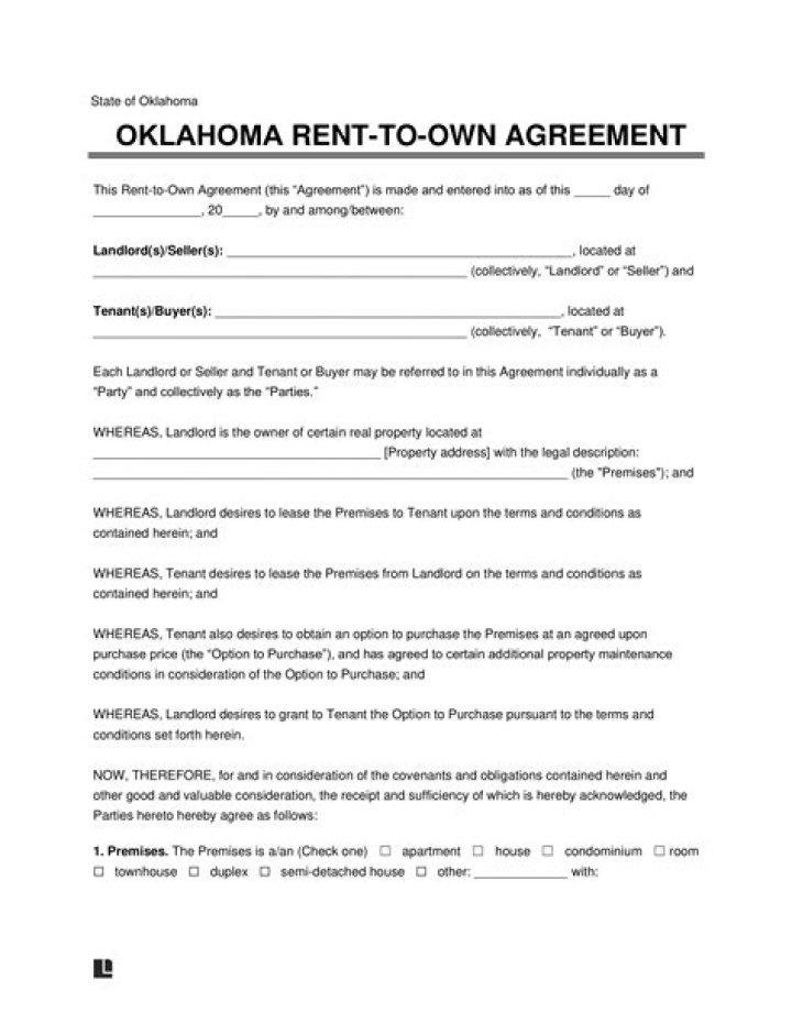 Is it legal to write your own lease agreement?