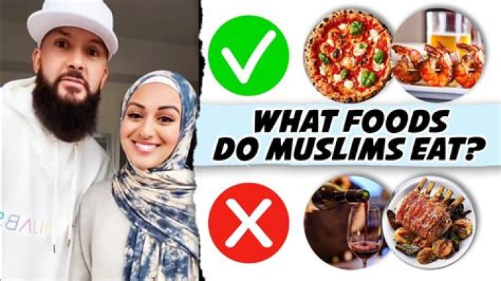 What foods are Muslims not allowed?