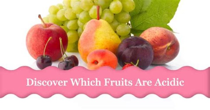 What fruit juices are acidic