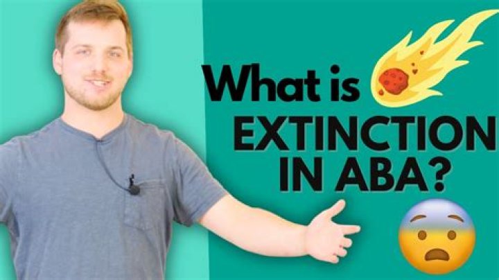 What is escape extinction in ABA