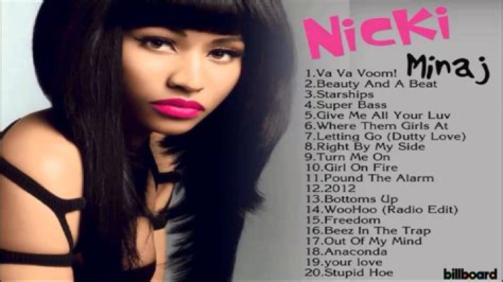 What is Nicki Minaj most famous song?