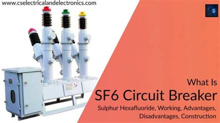 What is the function of sf6 circuit breaker?