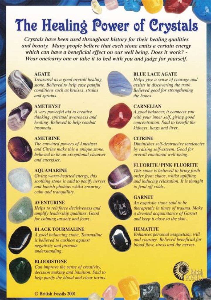 What is the healing power of tourmaline?