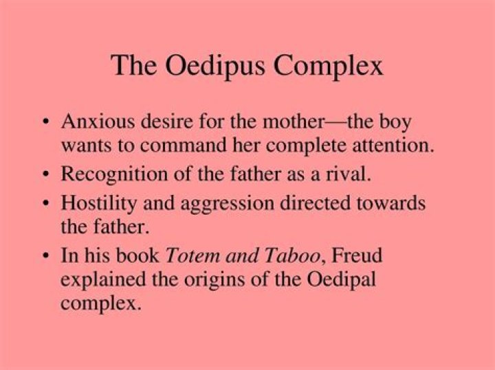 What is the Oedipus complex in simple terms?