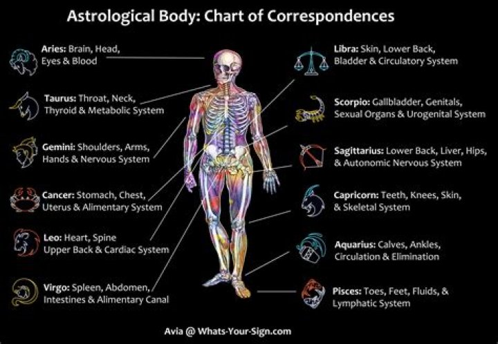 What part of the body does Aquarius rule