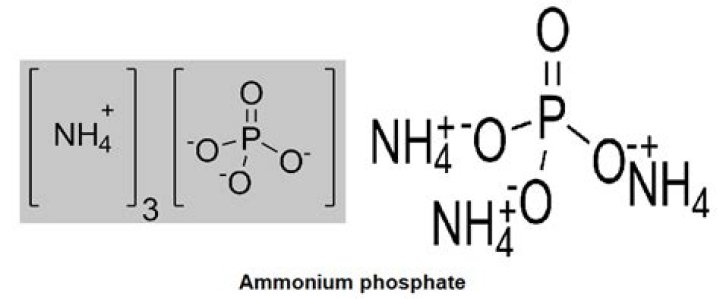 What state is ammonium phosphate?