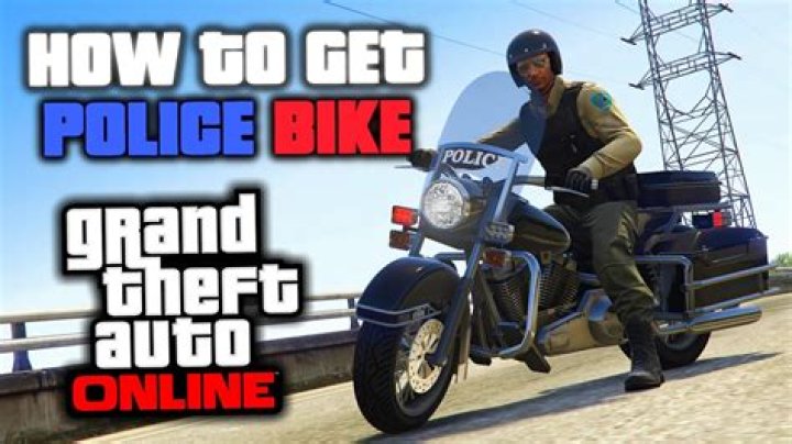 Where can I find a police bike in GTA 5 Online?