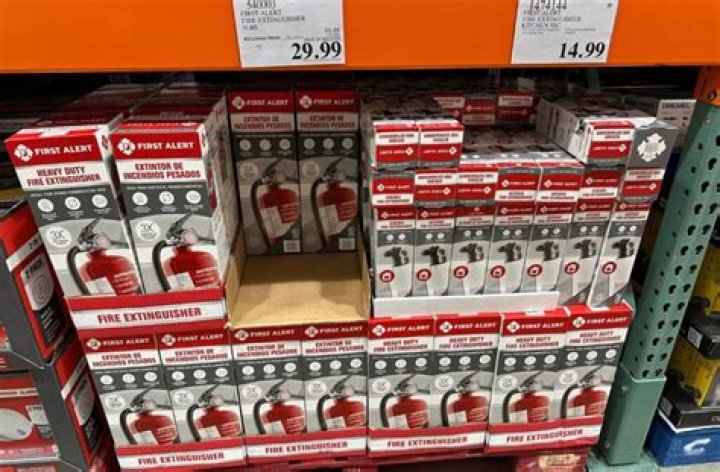 Where do you find the expiration date on a First Alert fire extinguisher