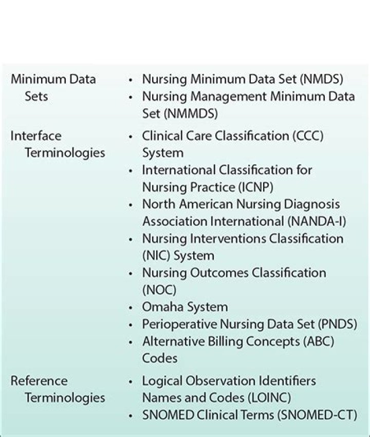 Which Catalogue involving standardized terminologies for nursing was originally developed for home healthcare