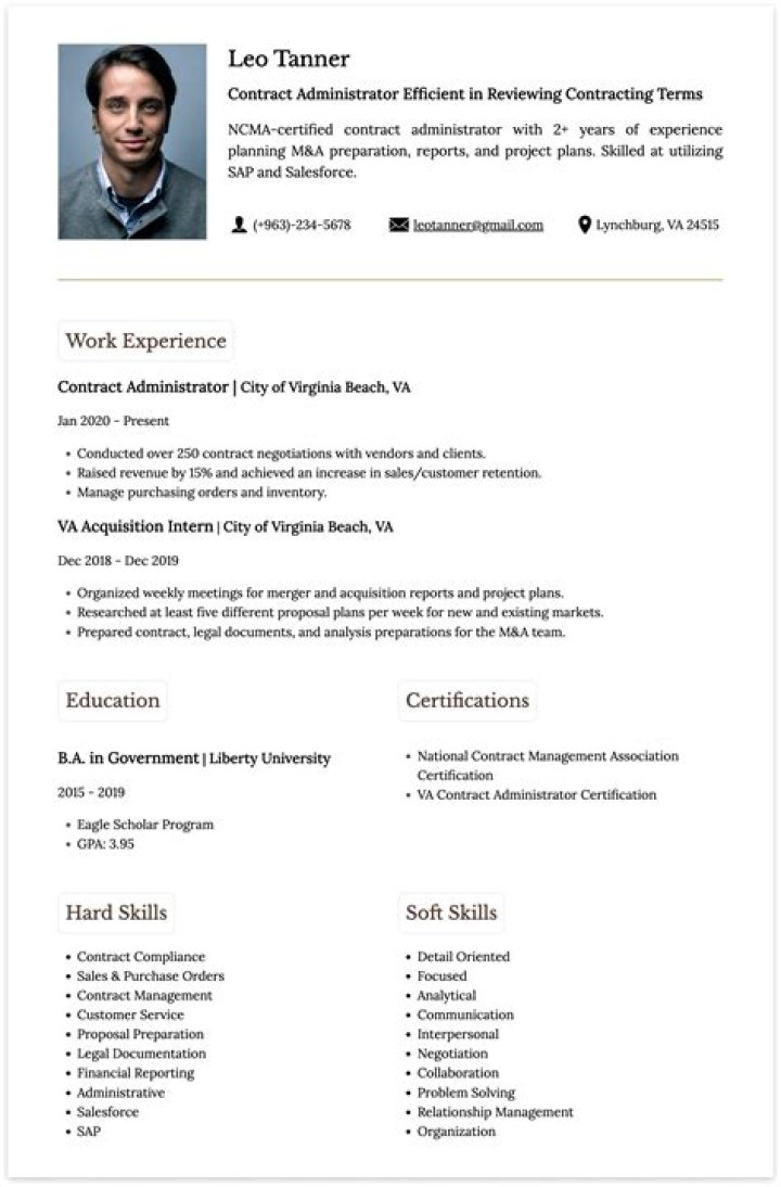 Which is the best resume in the world?