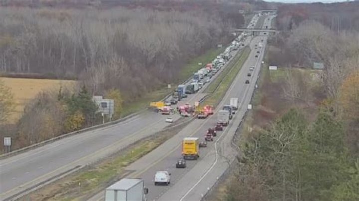 Why are the rest stops on NY Thruway closed?